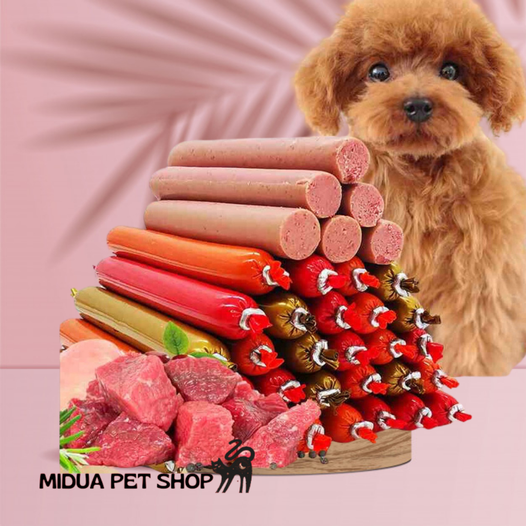 Xúc xích dinh dưỡng cho chó mèo Bioline