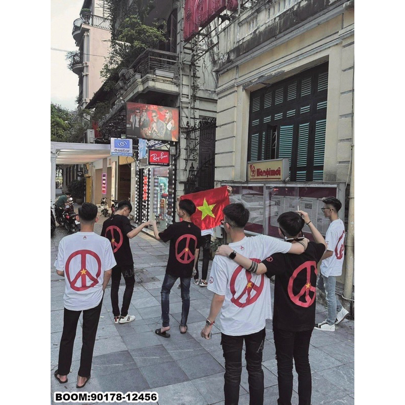 ÁO PHÔNG NAM NỮ HÌNH IN LOGO AUTHENTICC VIỆT NAM HOT HIT SIÊU ĐẸP [ẢNH THẬT]