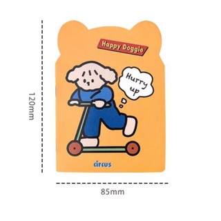 Sổ tay mini gấu, mèo, hoa cute dễ thương.