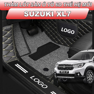 Thảm lót sàn ô tô 6D Suzuki Xl7 thành cao, tràn viền bậc cửa