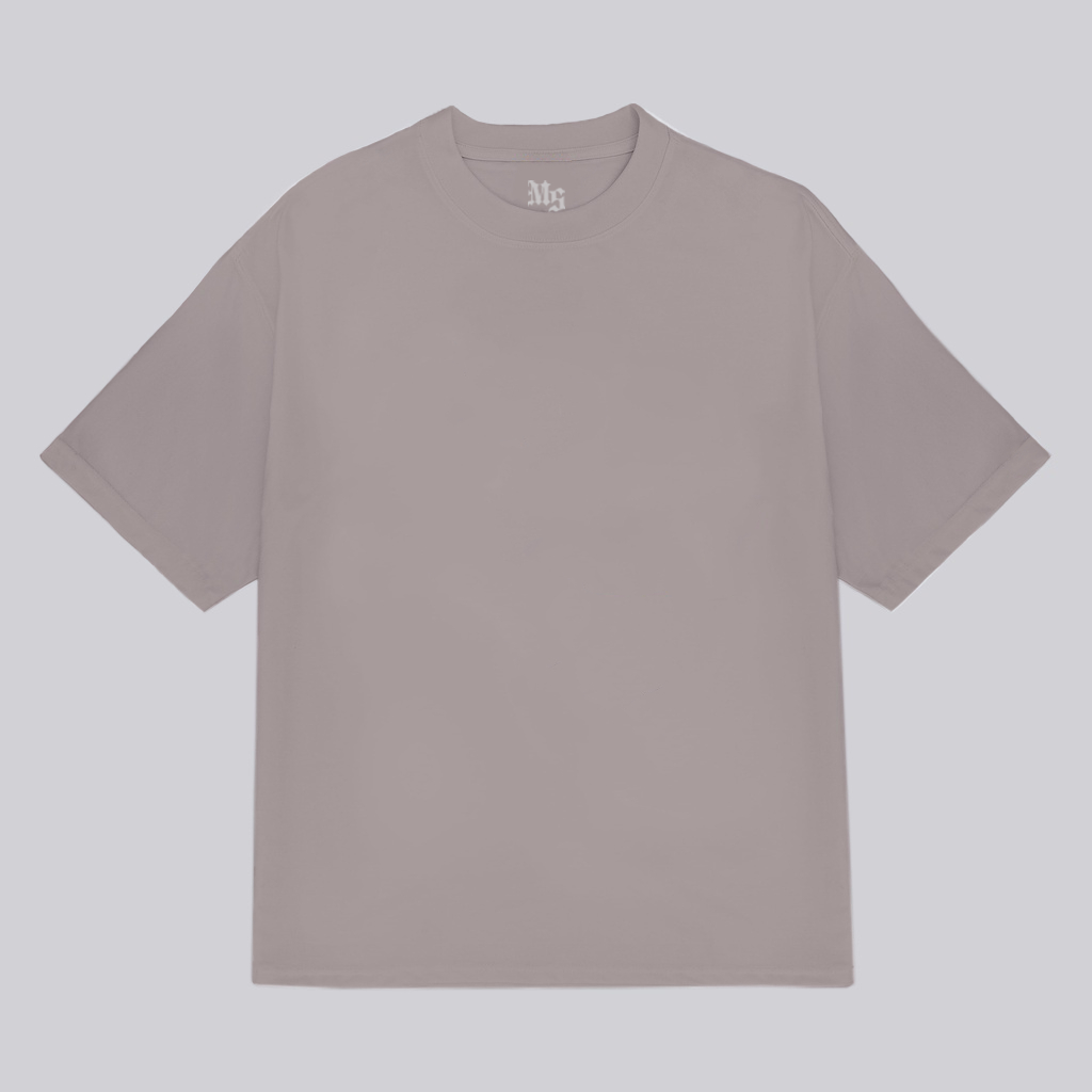Áo thun trơn form rộng unisex vải thun cao cấp co giãn, dày dặn