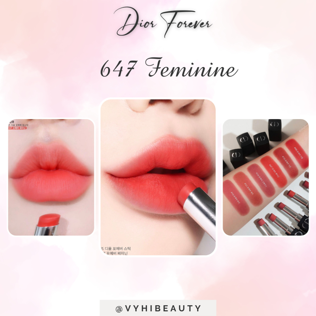 UNBOX - Son thỏi Dior Forever vỏ nhám