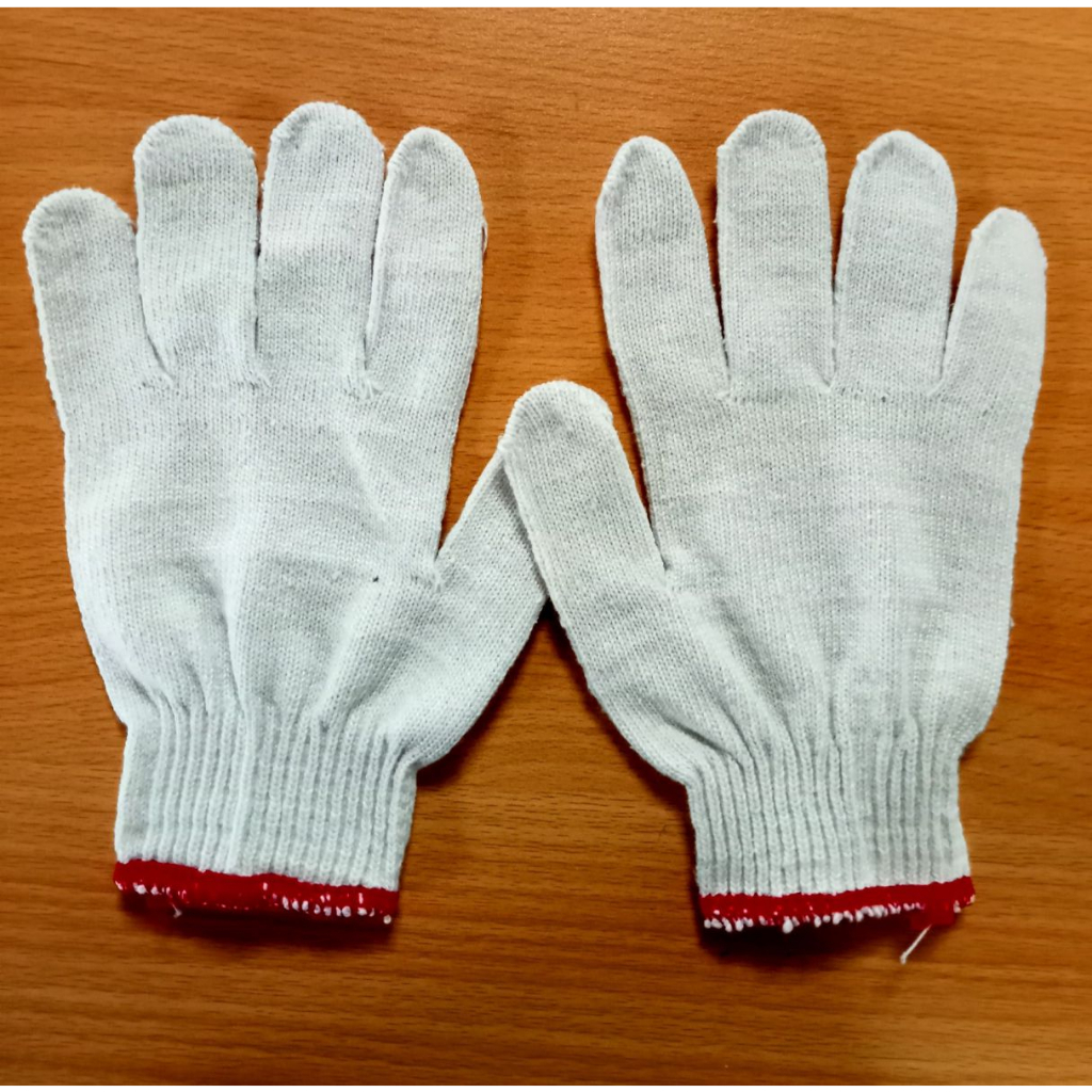 10 đôi găng tay len màu ngà. bao tay sợi màu ngà Hàng dày dặn đeo êm tay