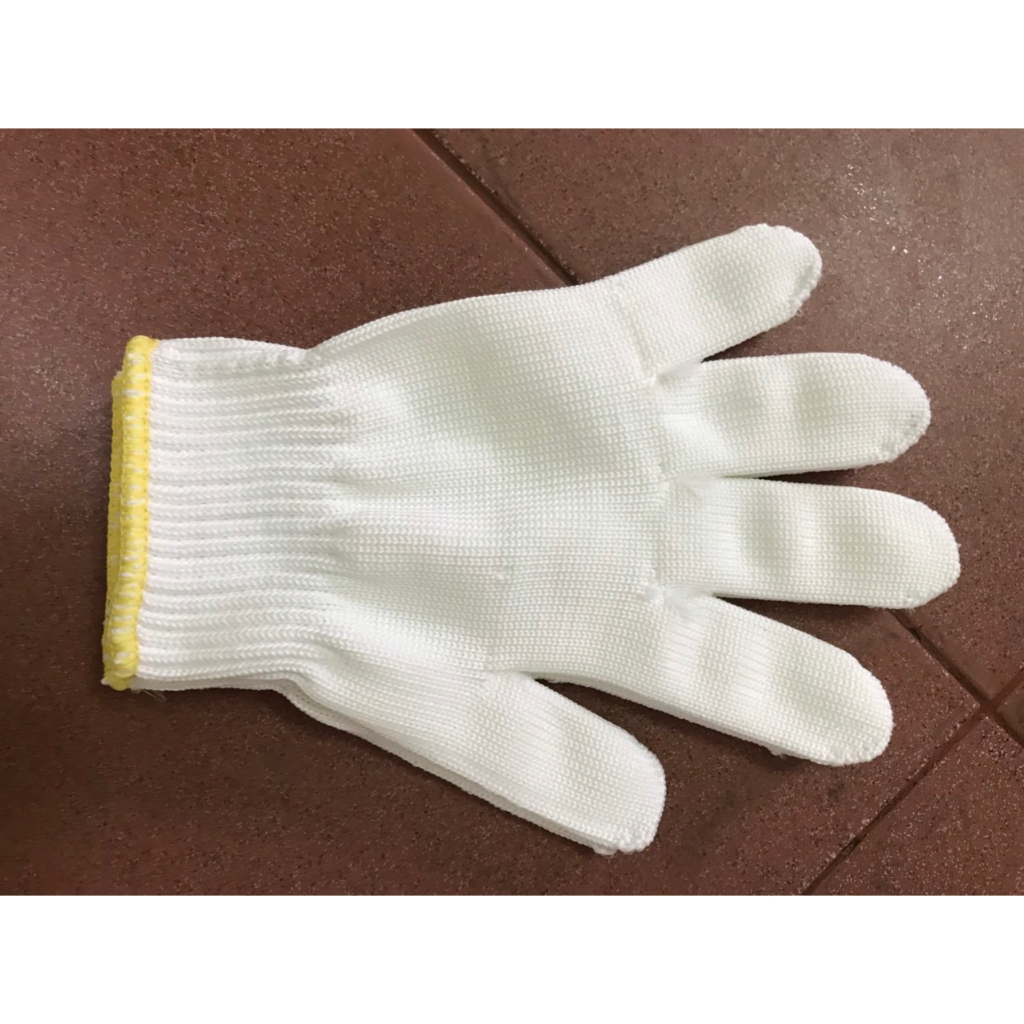 10 đôi găng tay len màu ngà. bao tay sợi màu ngà Hàng dày dặn đeo êm tay