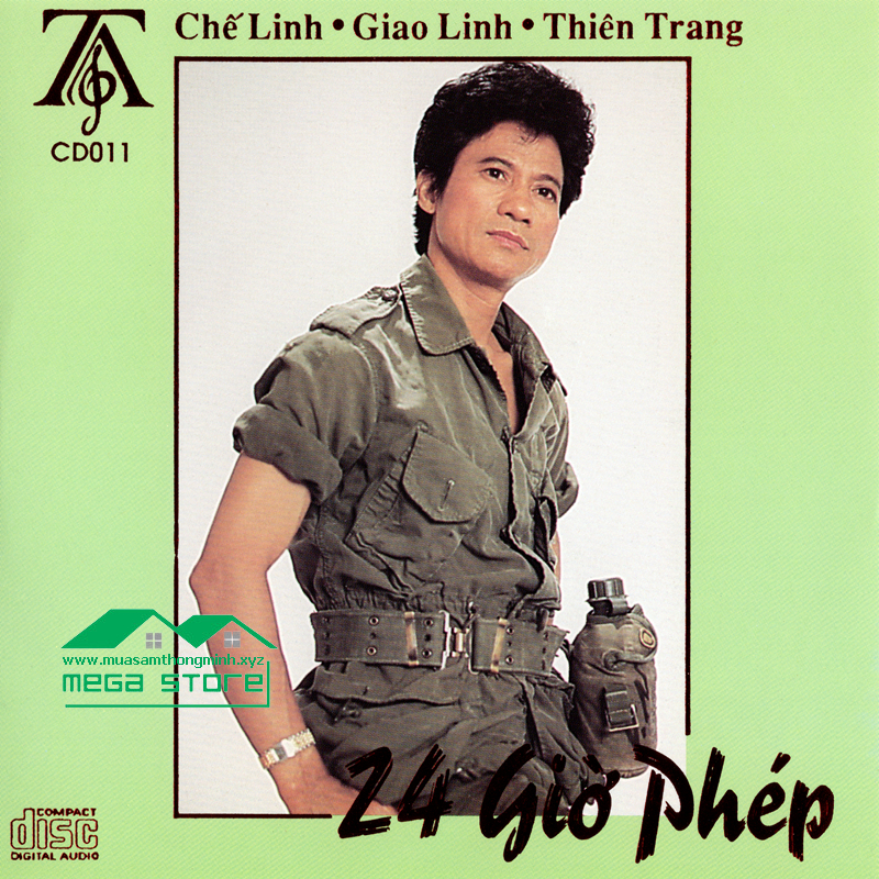 Nhạc Lính 24 Giờ Phép 120 Bài Hát MP3 Lossless (Đĩa có hộp)