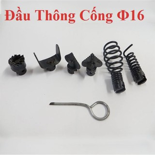 Bộ Đầu Thông Cống 7 Món Phi 16