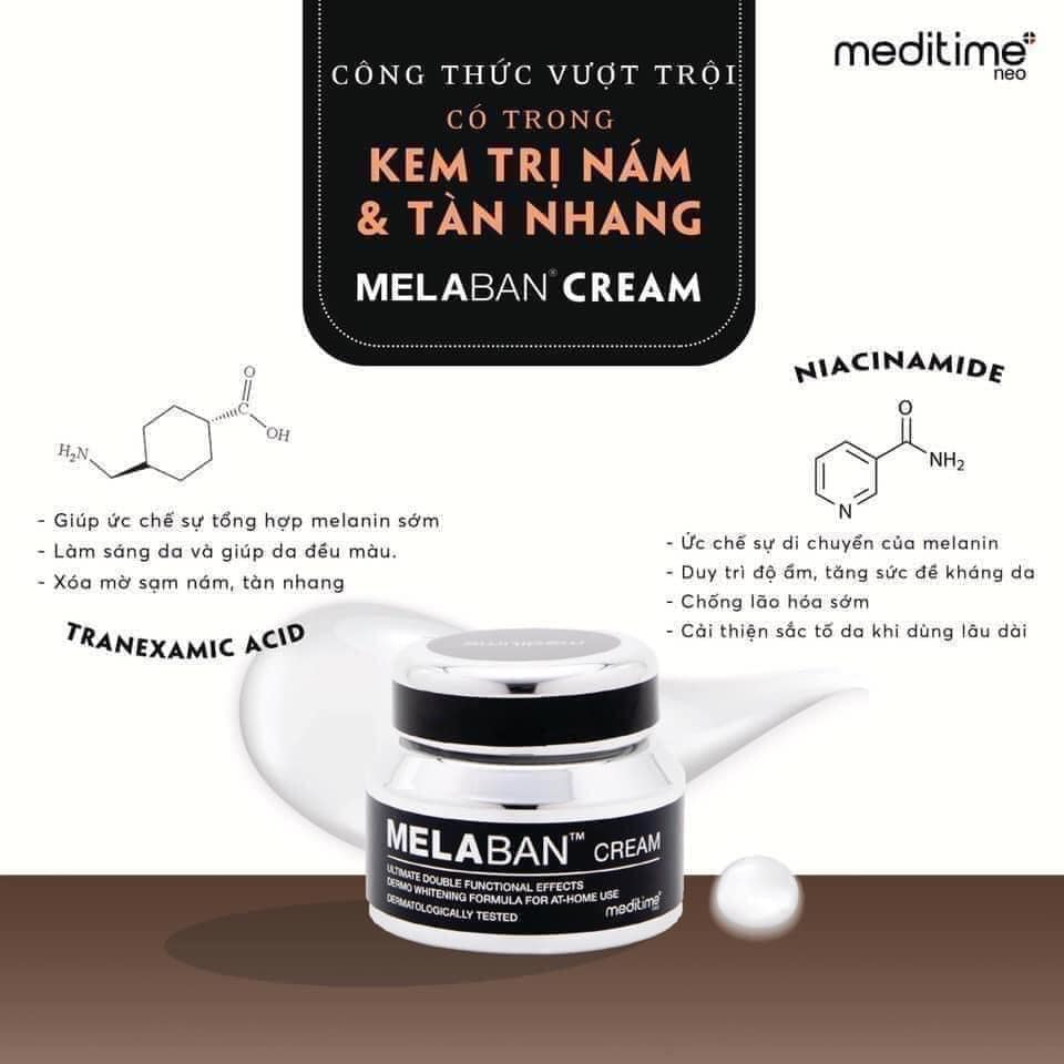 KEM ĐẶC TRỊ NÁM - TÀN NHANG MELABAN DƯỢC MỸ PHẪM HÀN QUỐC.