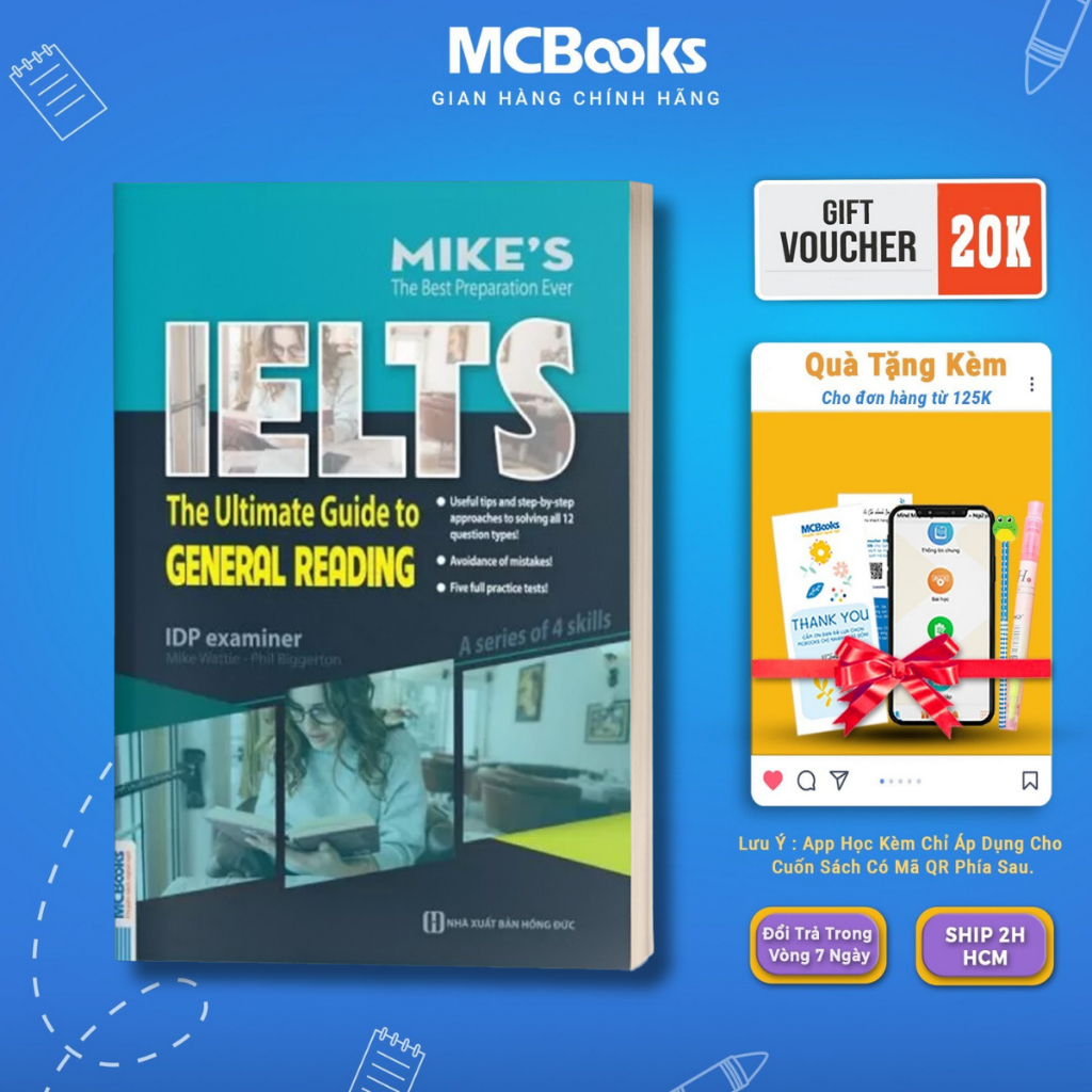 Sách - IELTS The Ultimate Guide To General Reading Mcbooks