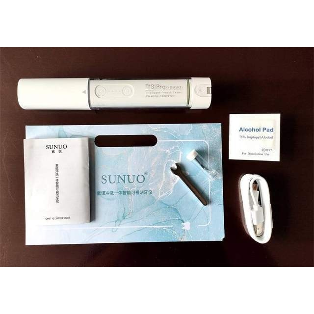 Máy Lấy Cao Răng Xiaomi Sunuo T13 Pro, Chống Nước IPX7, Pin 800mAh, Hỗ Trợ 4 Đèn LED, 10M PIXEL