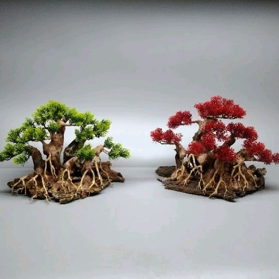 Lũa bonsai dành cho hồ cá cảnh, hồ thủy sinh ( Thân bằng gỗ Sa Quỳ)