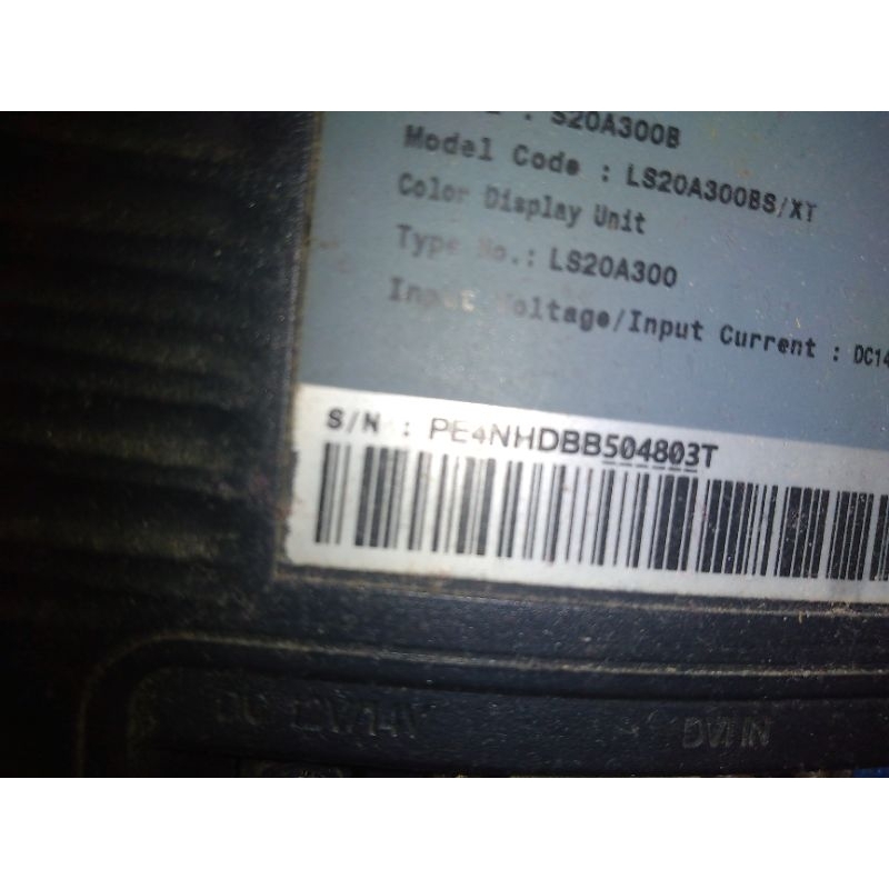 Mainboard LCD led Samsung S20A300B , main, bo mạch