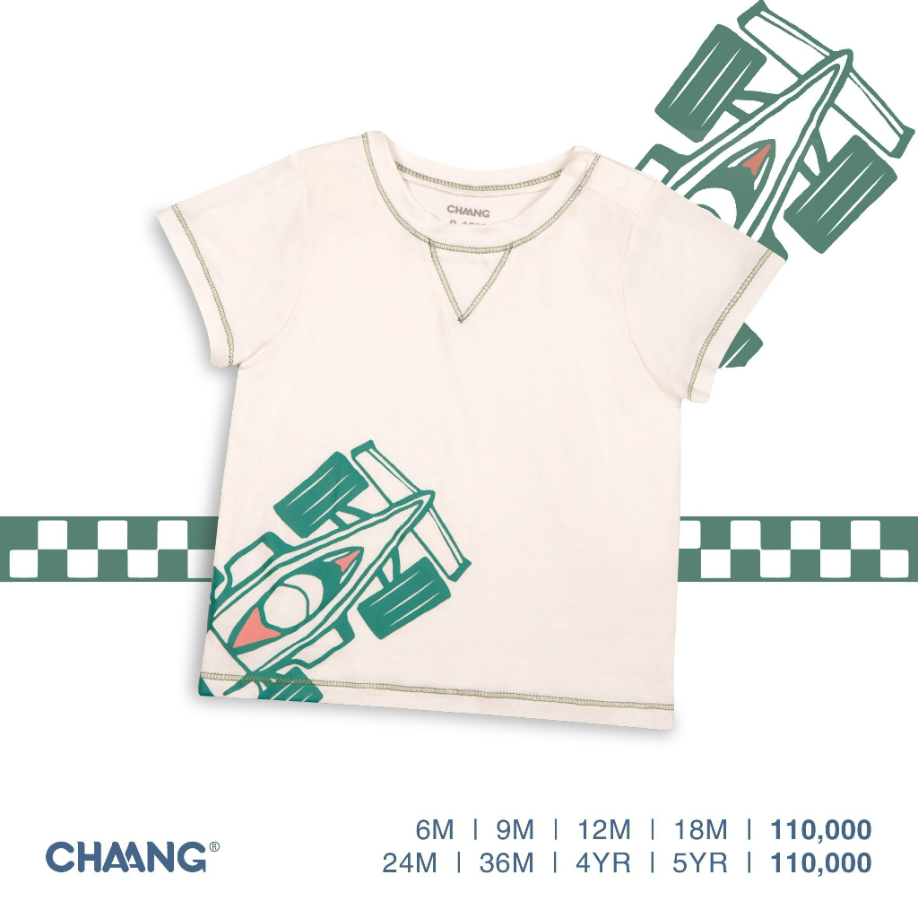 Áo Phông Cộc Tay Active Cho Bé CHAANG SS22D4