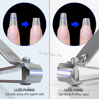 Bấm móng tay đầu phẳng Nghi Thảo