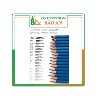 Bút chì staedtler 100 -7b thuộc dòng bút phổ thông, hoàn hảo cho việc viết, vẽ