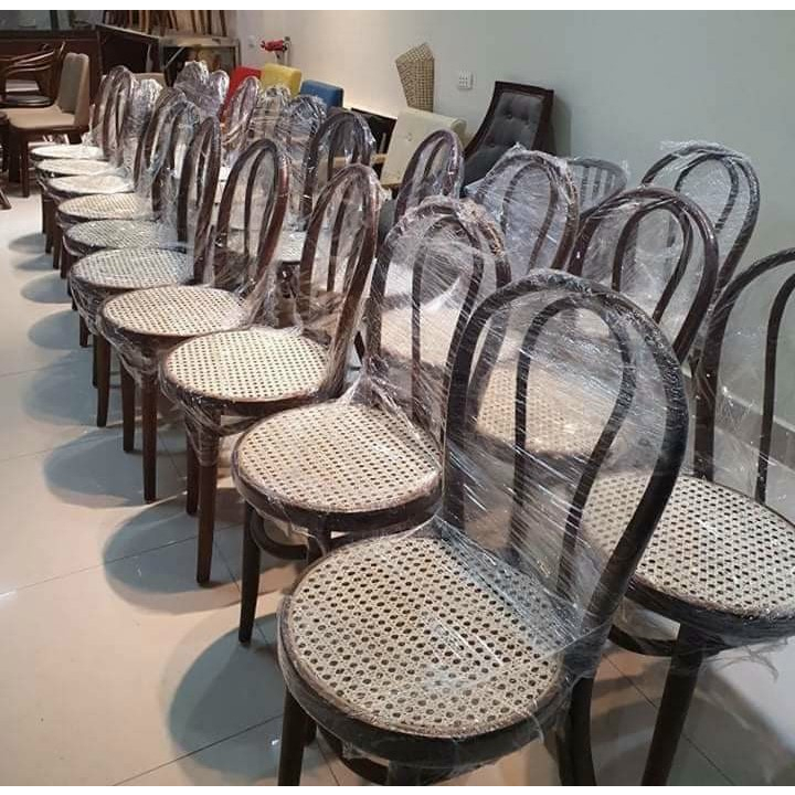 Các loại ghế gỗ kết hợp mây mặt ngồi tròn dùng cho quán cafe, nhà hàng, khách sạn, resort,...lưu ý đặt hàng qua zalo