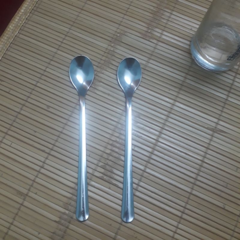 1 thìa inox 304 cán dài sáng đẹp