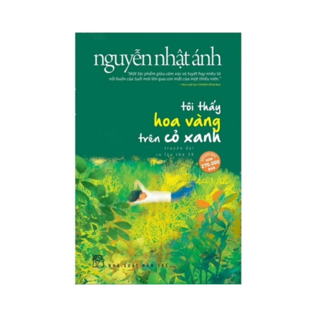 Sách Nguyễn Nhật Ánh - Tôi thấy hoa vàng trên cỏ xanh