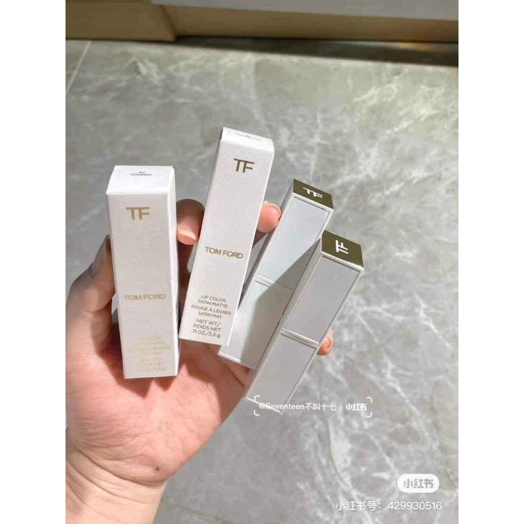 Son TOM FORD vỏ trắng ,bản NEW