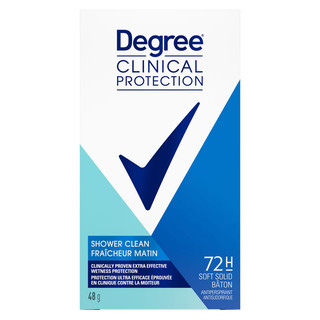 Lăn sáp khử mùi nữ Degree Women Clinical Antiperspirant Deodorant Cream Shower Clean 48g (Mỹ)