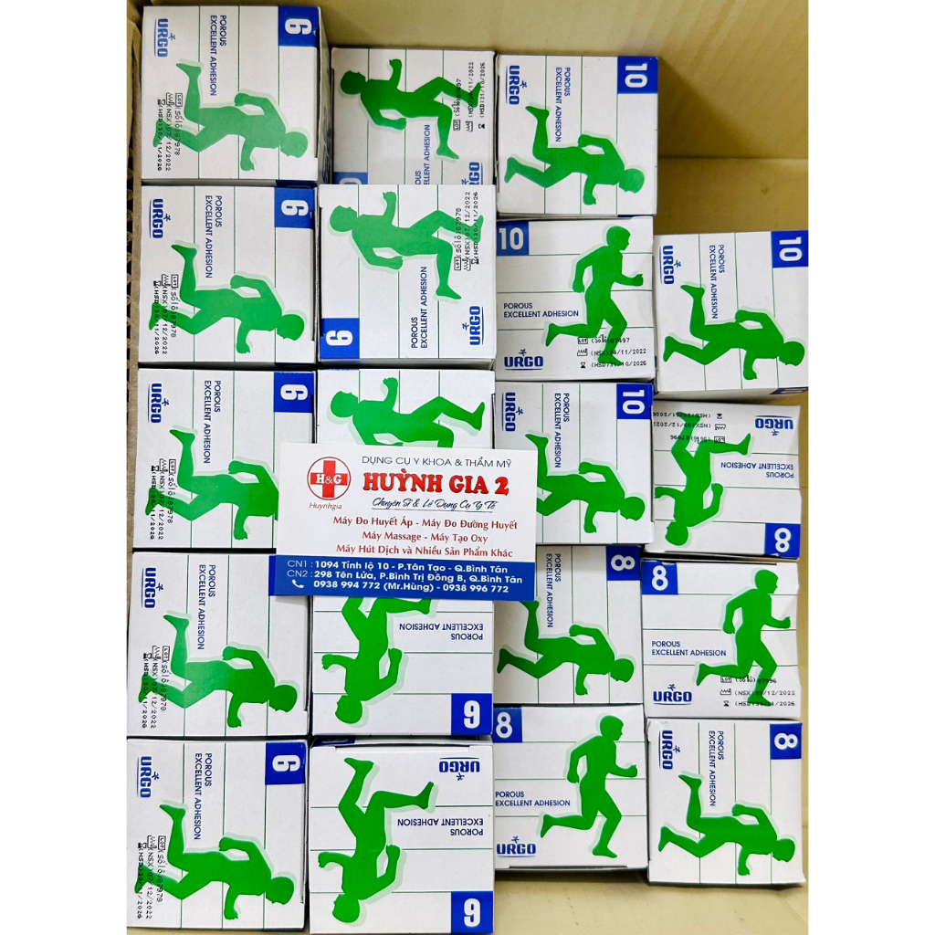 Băng Keo Thun Co Giãn Urgo Crepe 6,8,10 CHÍNH HÃNG