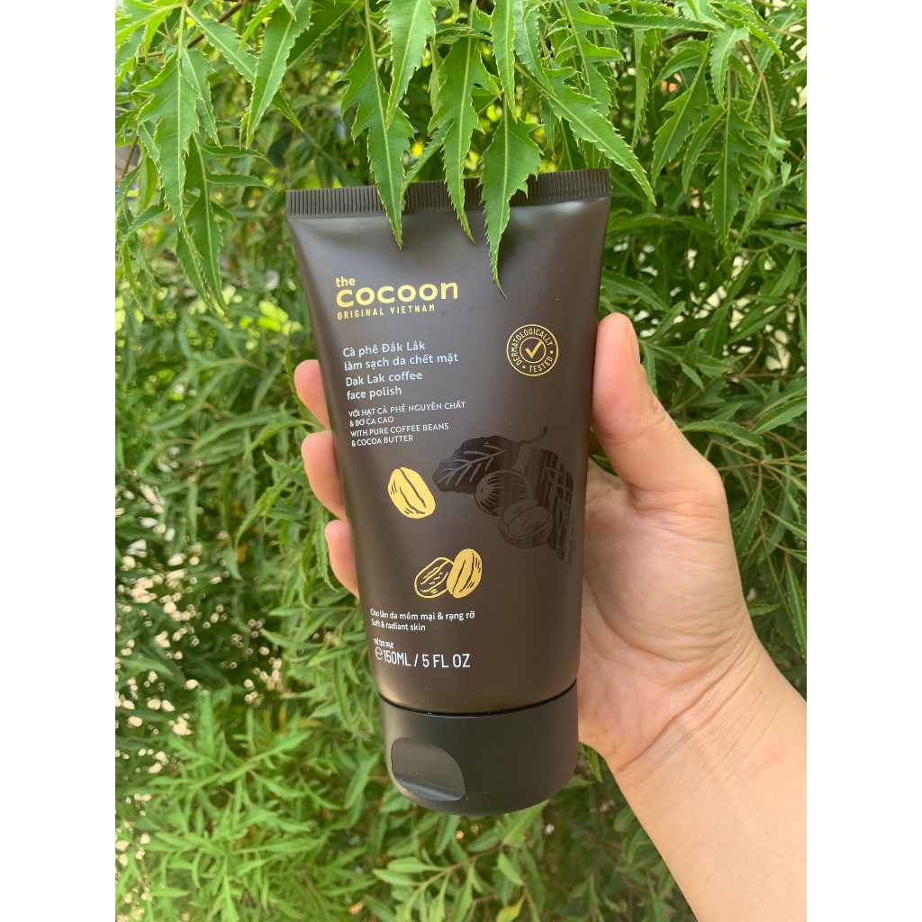 Cà Phê Đắk Lăk Làm Sạch Da Chết Mặt Coccon 150ml
