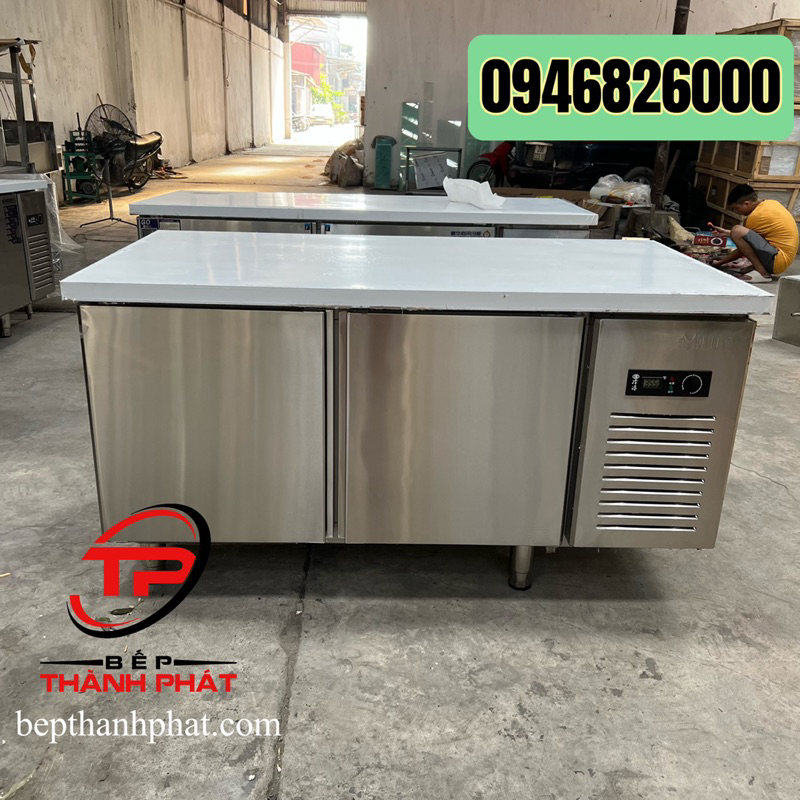 Tủ Mát Bàn Chặt, Bàn Mát Quầy Bar 1m5