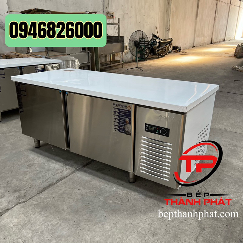 Tủ Mát Bàn Chặt, Tủ Lạnh Quầy Bar 1m8 Tủ Đông bàn Chặt