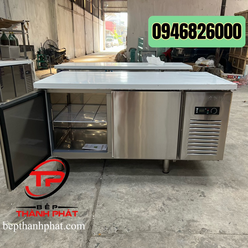Tủ Mát Bàn Chặt, Bàn Mát Quầy Bar 1m5