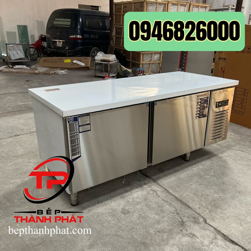 Tủ Mát Bàn Chặt, Tủ Lạnh Quầy Bar 1m8 Tủ Đông bàn Chặt