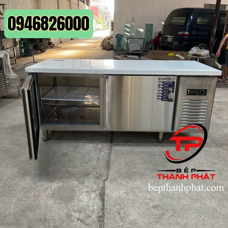 Tủ Mát Bàn Chặt, Tủ Lạnh Quầy Bar 1m8 Tủ Đông bàn Chặt