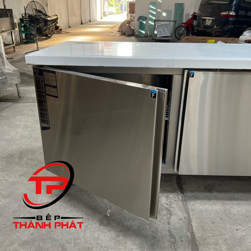 Tủ Mát Bàn Chặt, Tủ Lạnh Quầy Bar 1m8 Tủ Đông bàn Chặt