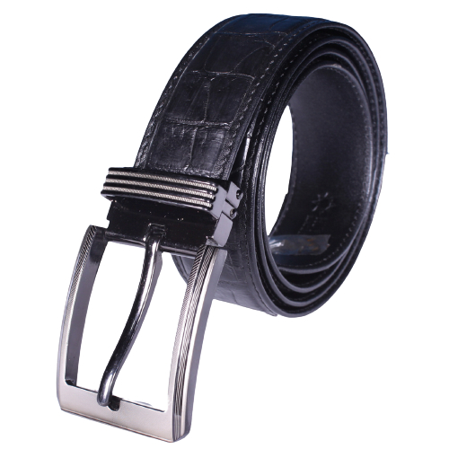 Dây nịt nam da cá sấu nhiều loại màu đen HP4762-68-74-4811-15-19-23-35-42