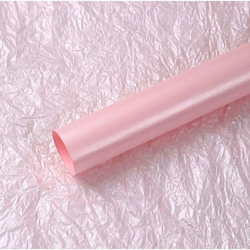 Xấp 20 tờ giấy Sydney ngọc trai gói hoa, giấy nhăn gói hoa, gói quà