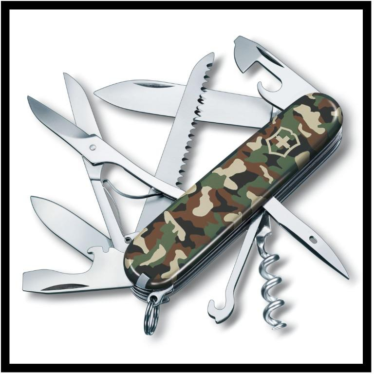 Dụng cụ đa năng Victorinox Huntsman camo (hàng new) tặng dây paracord