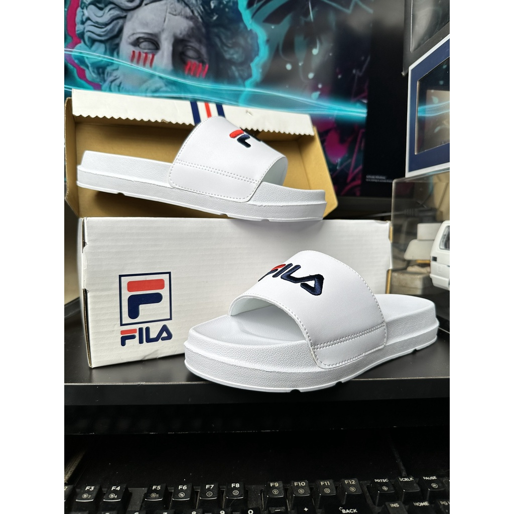 Dép fila quai ngang ,dép nữ nam tăng chiều cao hót hít full box