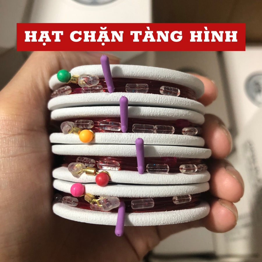 Dây trục câu đài săn hàng chính hãng AOHU buộc sẵn Japao trục câu đài săn hàng cước tàng hình cao cấp 3m9 4m5 5m4 6m3