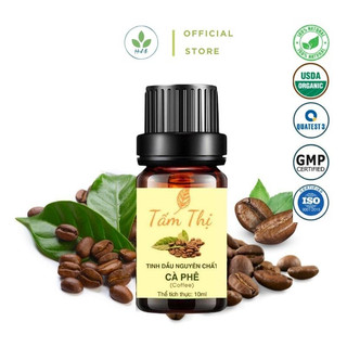 Tinh dầu hương cafe nguyên chất thiên nhiên 100% lọ 10ml tinh dầu cafe thơm phòng nguyên chất giúp đuổi muỗi khử mùi