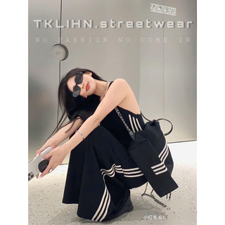 (SẴN) TKLIHN Váy hai dây kẻ sọc phong cách JENNIE BLACKPINK hot FASHIONITA 2023 cá tính Hot Trend Chân váy kẻ sọc HOT