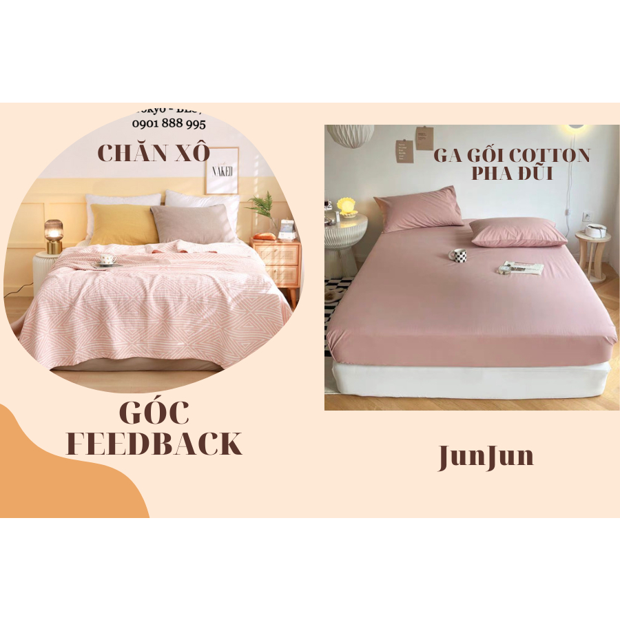 (XẢ) Chăn mền mùa hè Abraca Dabra cotton trơn/ sợi tre 100% điều hòa giải nhiệt hỗ trợ ngủ sâu thân thiện với làn(3)