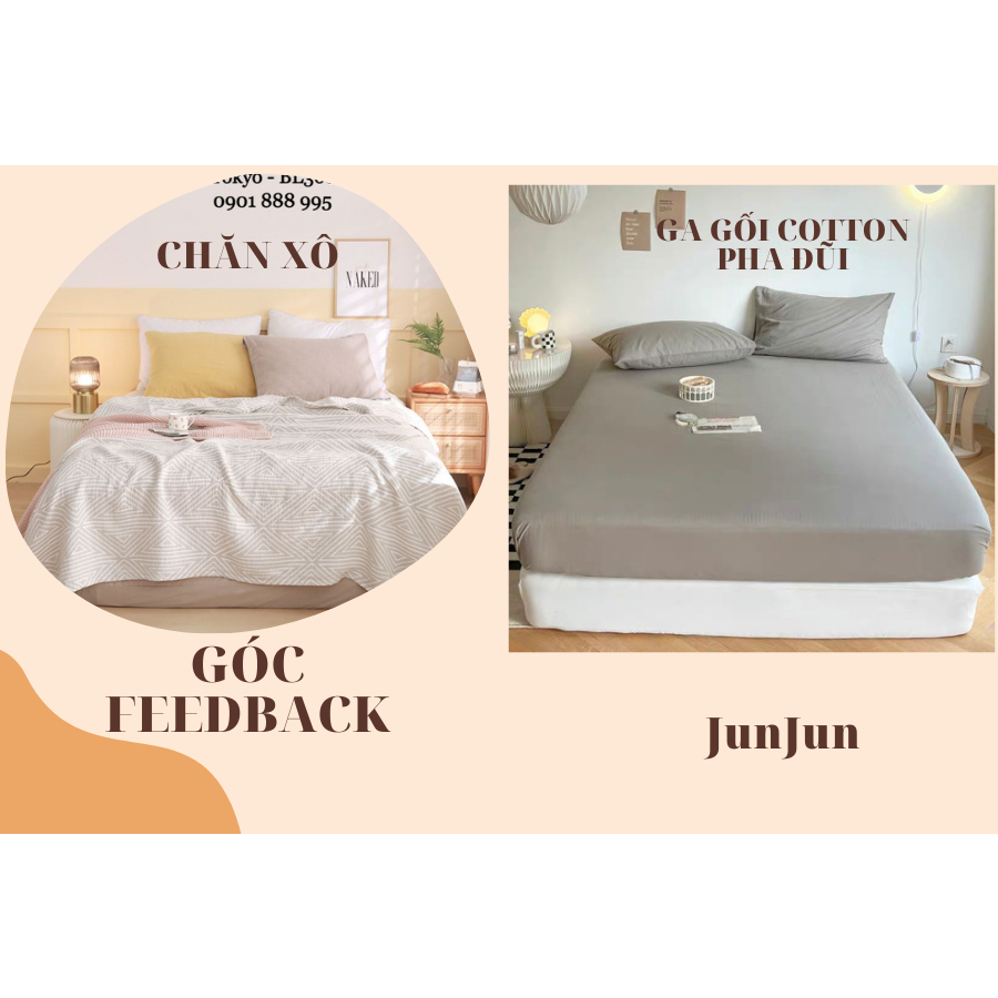 (XẢ) Chăn mền mùa hè Abraca Dabra cotton trơn/ sợi tre 100% điều hòa giải nhiệt hỗ trợ ngủ sâu thân thiện với làn(3)