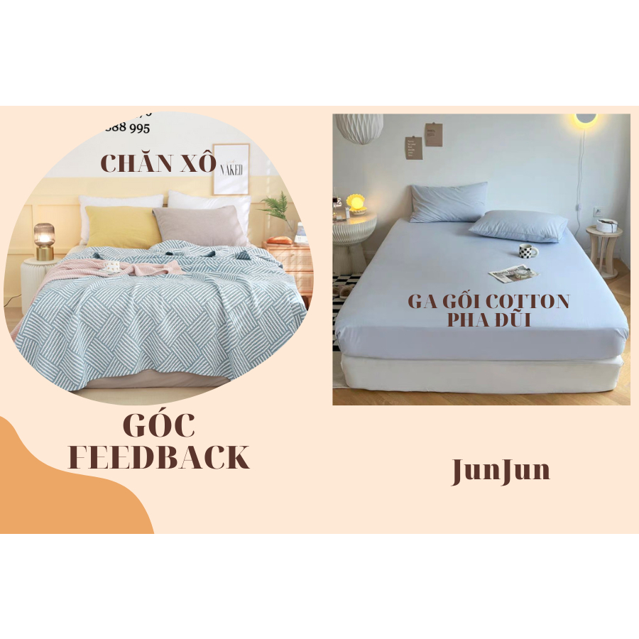 (XẢ) Chăn mền mùa hè Abraca Dabra cotton trơn/ sợi tre 100% điều hòa giải nhiệt hỗ trợ ngủ sâu thân thiện với làn(3)