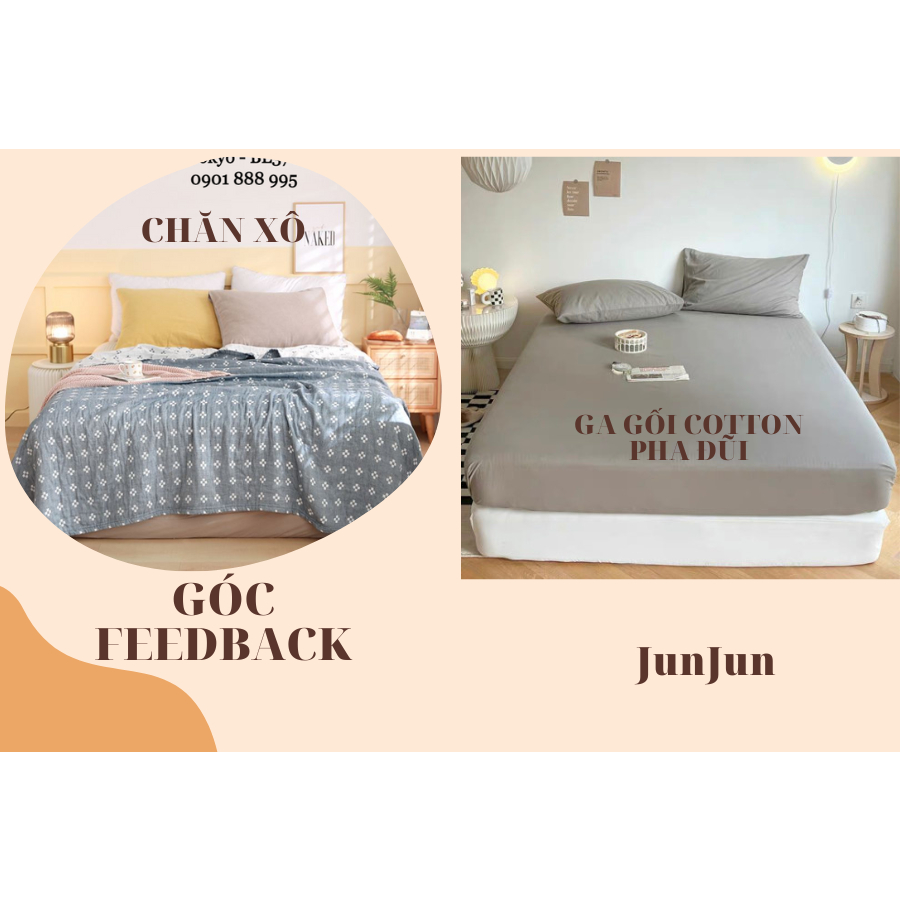 (XẢ) Chăn mền mùa hè Abraca Dabra cotton trơn/ sợi tre 100% điều hòa giải nhiệt hỗ trợ ngủ sâu thân thiện với làn(3)