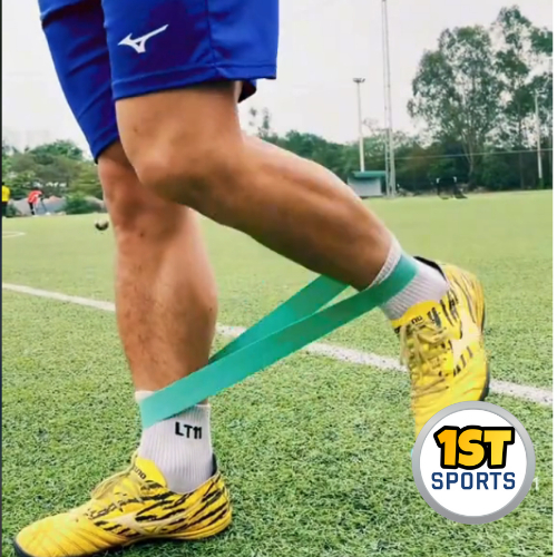 Dây kháng lực bóng đá tập lực sút AOLIKES tập lực sút cổ chân, cơ chân, đùi mông hiệu quả cao - Màu Đỏ 5KG
