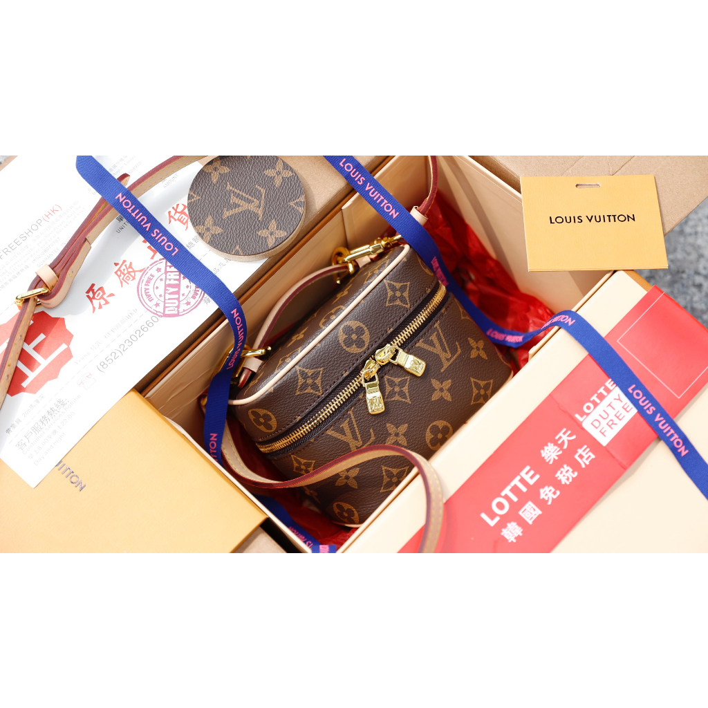 TÚI LV NICE NANO MINI SZ15 DA THẬT