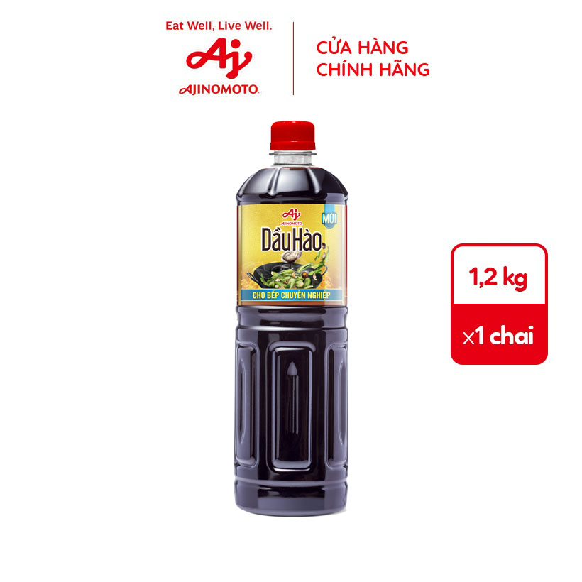 Chai Dầu Hào Ajinomoto 1.2kg/Chai