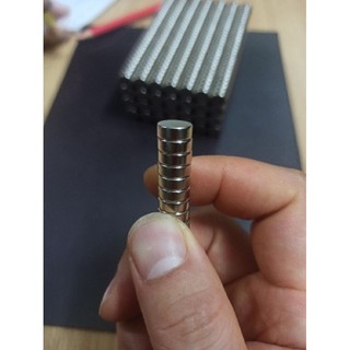 (XẢ KHO) 10 VIÊN NAM CHÂM TRẮNG PHI 10MM SIÊU MẠNH