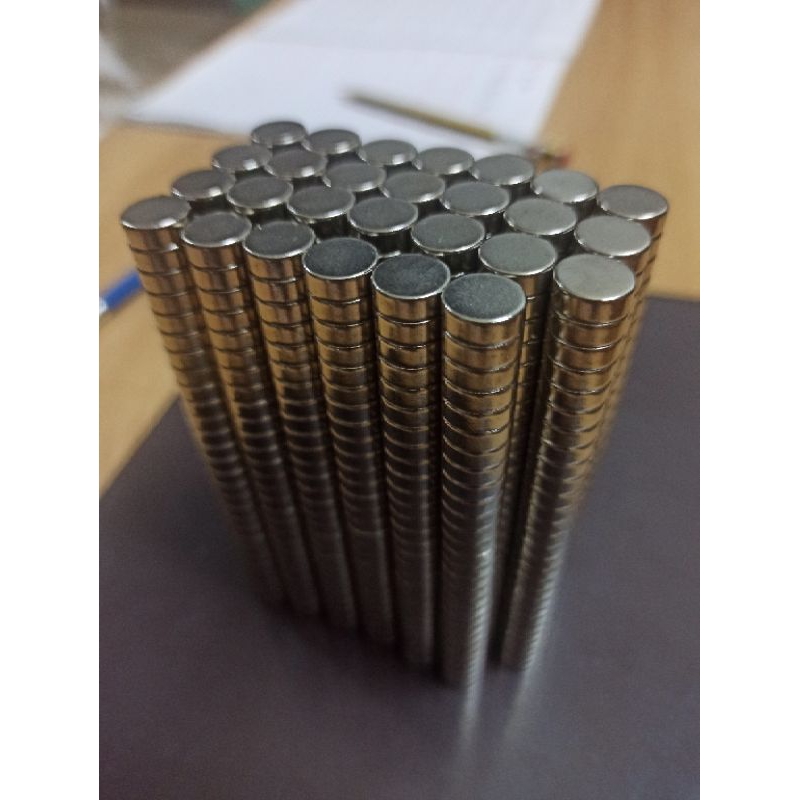 (XẢ KHO) 10 VIÊN NAM CHÂM TRẮNG PHI 10MM SIÊU MẠNH