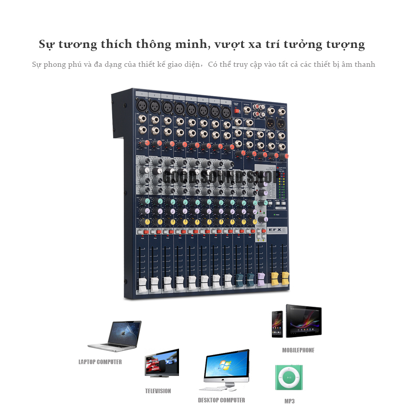 SOUNDCRAFT EFX8  Bàn trộn âm thanh mixer