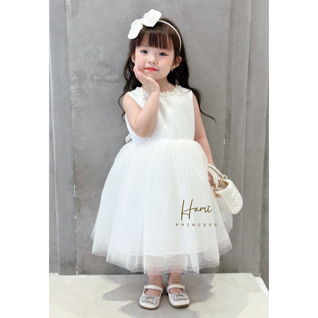 𝐕 𝐁𝐚𝐜𝐤 𝐃𝐫𝐞𝐬𝐬 - Váy V Lưng Hm15 Tặng Kèm Bờm