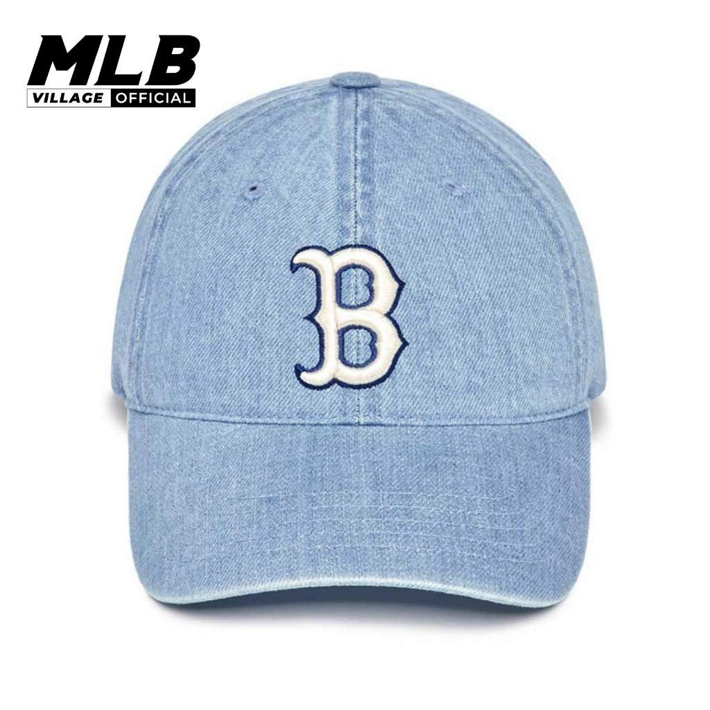 Mũ Nón MLB Chính Hãng - Mũ Lưỡi Trai MLB Denim Unstructured Ball Cap 3ACPD013N